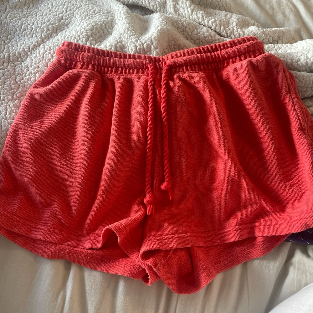 Red shorts